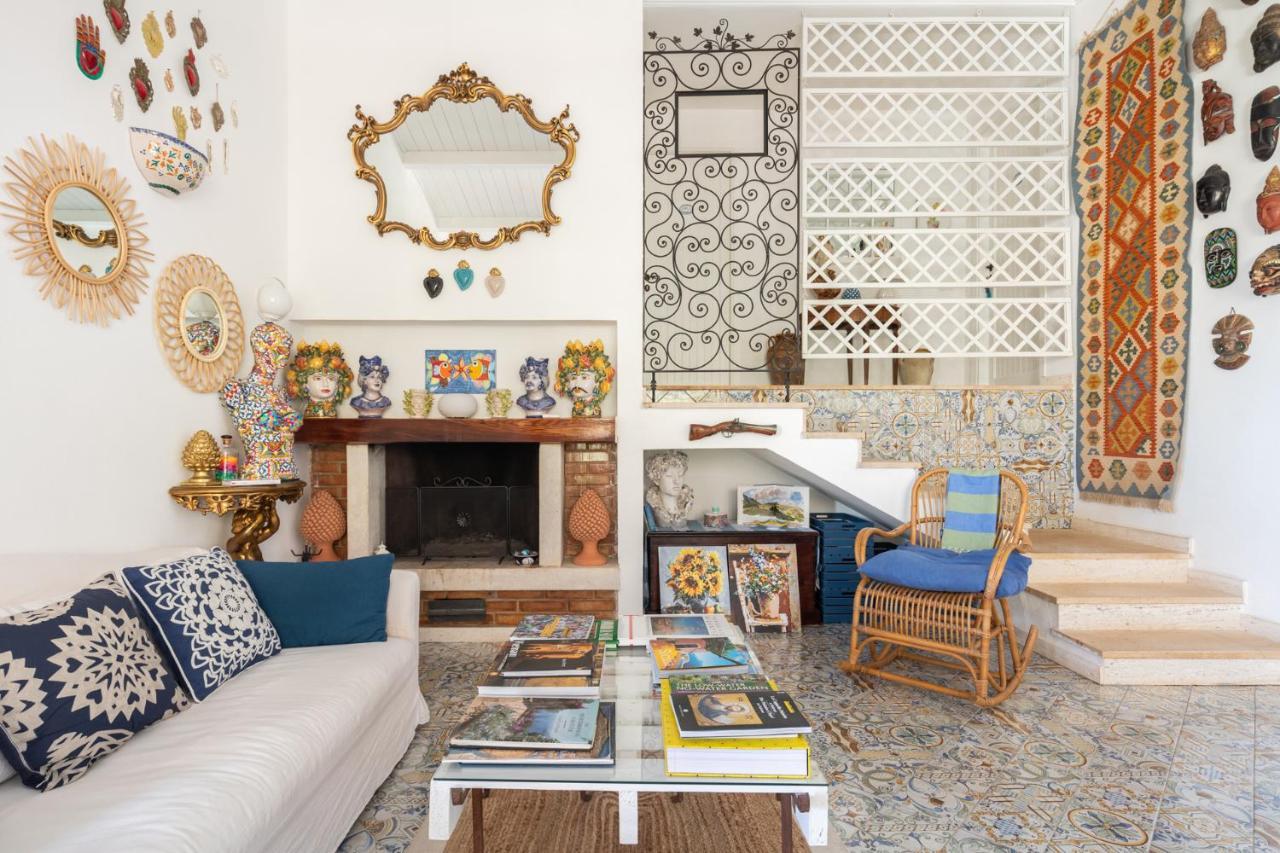 Vfh Villa Flavia Eco B&B - 50 Metri Dal Mare Santa Flavia Bagian luar foto