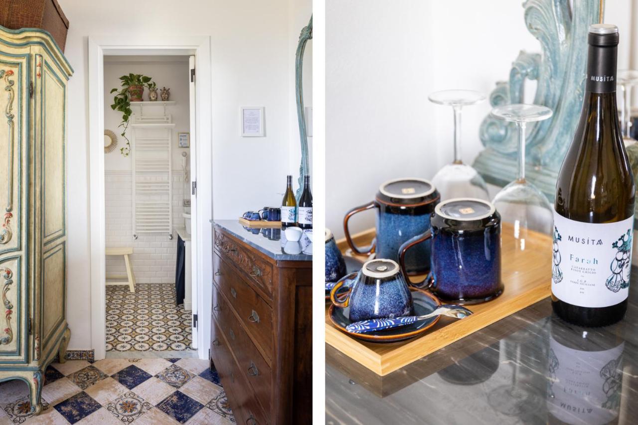 Vfh Villa Flavia Eco B&B - 50 Metri Dal Mare Santa Flavia Bagian luar foto