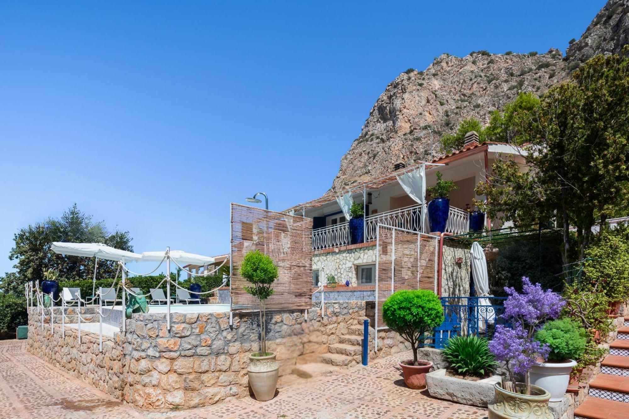 Vfh Villa Flavia Eco B&B - 50 Metri Dal Mare Santa Flavia Bagian luar foto
